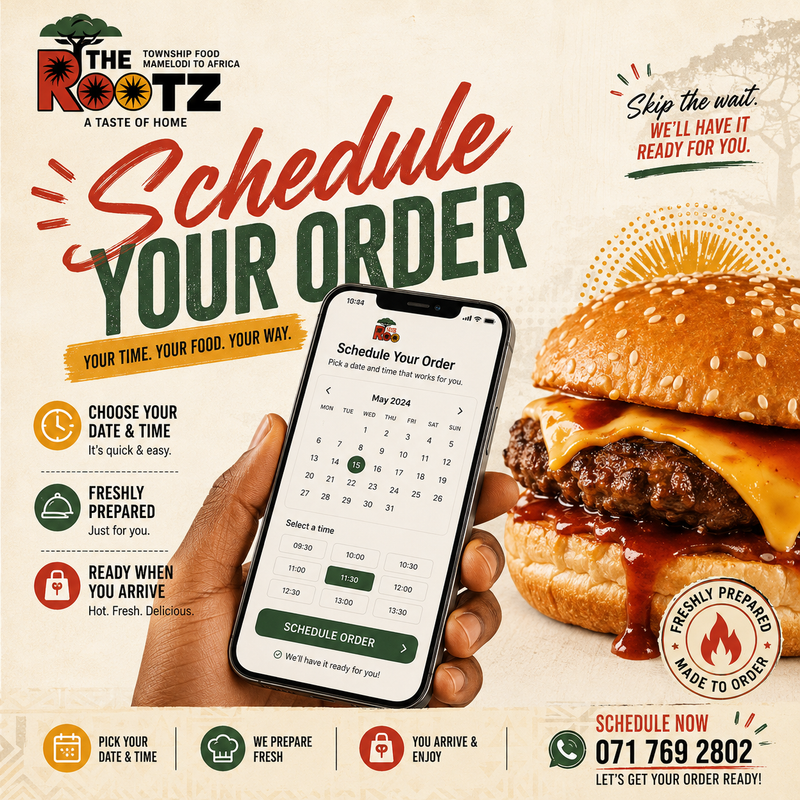 Schedule your order